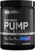 ON Platinum Pump Pre-Workout, Intense Caffeine-Free Pre-Workout Food Supplement with Fruitflow, Beta-Alanine, L-Arginine, L-Citrulline, Blue Raspberry Flavour, 20 Servings, 380 g