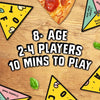 P for Pizza Board Game: Family Christmas Game Great for Adults and Kids | Perfect For Holidays and Christmas, Compact and Travel Friendly, Beach Game | Best Christmas Board Games, Gift