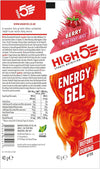 Energy Gels - Quick Release Sports Gels to Power Muscles for Peak Performance - Natural Fruit Juice & Caffeine-Free - On The Go Energy Boost for Running, Cycling and Endurance (Berry, 20 x 40g)