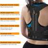 Posture Corrector Men and Women - Back Brace Back Support Belt with Breathable Adjustable Elastic Bands Back Straightener Improve Lumbar Support Belt Lower Back Pain Relief (Waist 27'- 48')