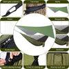 Camping Hammock with Mosquito Net 114x54 inch Outdoor Hammocks with Large Tarp for Waterproof Lightweight Portable Hammock Tent 440 LBS Load Capacity for Hiking Backpacking Picnic Courtyard