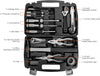 Household Tool Set, 32 Pieces, Black/Grey