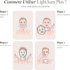 LED Face & Neck Mask by  | Skin Rejuvenation | LED Therapy Photon Mask | 7 Colors | Anti Aging | Acne Spot Removal | Reduce Wrinkles | Anti-inflammation | Brightening Skincare Mask