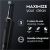 Vitality Pro 2x Electric Toothbrushes For Adults, 2 Toothbrush Heads, 3 Brushing Modes Including Sensitive Plus, 2 Pin UK Plug, Black & Purple