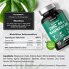 Zinc, Magnesium and Vitamin B6 Supplement | ZM6 - High Strength | 180 Vegan Tablets | Ultimate Muscle Support | by Horbaach