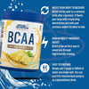 BCAA Powder - Branched Chain Amino Acids BCAAs Supplement, Amino Hydrate Intra Workout & Recovery Energy Drink (450g - 32 Servings) (Pineapple)