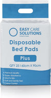 100 x  60 x 90 cm Plus | Premium Disposable Incontinence Bed Pads | High Absorbency Underpads, Bed Mats, Mattress Protectors, Incontinence Pads | 4 Packs of 25 (4 Packs of 25)