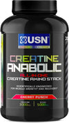 Creatine Anabolic all in One Creatine Amino Muscle Building Stack, Cherry, 900 g (Pack of 1)