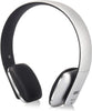 On Ear Wireless Bluetooth Headphones with Microphone -  EP636 - Bluetooth Version 4.1 + EDR, Lightweight Engineering NFC One Tap to Connect for Android and Apple - Silver