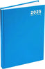 2025 A4 / A5 / A6 Diary Day to Page or Week to View Desk Diary Hard Back Casebound Back Cover (Light Blue, A4 Dap)