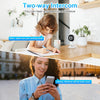 Spy Camera Mini Wireless Hidden Camera Smallest Security Cameras - 1080P HD Micro Nanny Cam Night Vision Motion Secret Surveillance Cameras for Indoor/Home (White-A3)