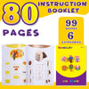 Air Dry Clay - 36 Colours Modelling Clay with 80 Pages Project Booklet 8 Clay Tools 5 Accessories Clay Modelling for Kids Arts and Crafts Kits Gifts for Kids Boys Girls 3 4 5 6 7-12 Year Old