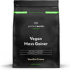 - Vegan Mass Gainer | 100% Plant Based | High Calorie Protein Powder | Vegan Weight Gainer Blend | 16 Shakes | Vanilla Crème | 2kg