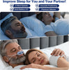 Anti Snoring Devices with 3 Adjustable Wind Speed, Electric Snoring Aids for Men, Comfortable Sleep Apnea Devices, Snoring Aids for Women with Silicone Fixation