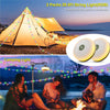 Camping Light String, Rechargeable Battery Fairy Lights 20M Camping String Lights Reel, Easy Organize &Multiple Modes, Camping Lights Outdoor for Tent, Christmas Decor, Yard, Party