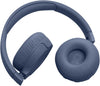 Tune 670NC Wireless On-Ear Headphones, with Adaptive Noise Cancelling, Bluetooth, Lightweight Design and 70 hours Battery Life, in Blue