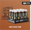 ON High Protein Shake Bottles, Ready to Drink Post Workout Snack, Low Fat and No Added Sugar, Muscle Growth and Support, Chocolate, 12 Shakes, 12x330ml