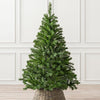 Artificial Christmas Tree 5ft, Traditional Green Spruce, Bushy Branches, Lifelike Dual Tone PVC Needles, Indoor Xmas Decoration, Easy Assembly with Stand, Tip Count 339 (skirt not included)