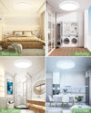 28W 3200LM LED Ceiling Light, 30cm Bathroom Lights Ceiling 3000K/4500K/6000K Waterproof, 3 Color Temperature Flush Ceiling Light, Round Ultra Thin for Bedroom, Bathroom, Living Room, Kitchen