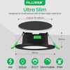 LED Recessed Ceiling Lights 4W,LED Downlight for Ceiling Dimmable,Warm White 3000K Neutral White 4000K Cool White 6500K Adjustable,IP44 Ultra Slim Spotlights for Bathroom Kitchen Bedroom,6 Pack