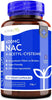 NAC N-Acetyl-Cysteine 600mg – 150 Vegan Capsules – 5 Months Supply of NAC Supplement – High Bioavailability and No Fillers or Binders - N Acetyl Cysteine Amino Acid – Made in The UK by