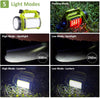 Rechargeable LED Torch, Multi-Functional Camping Light, Waterproof Outdoor Spotlight Searchlight, High Power Beam Flashlight, 650lm Lightweight Lantern