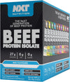 NXT Beef Protein Isolate 20 Sachets - Mixed Selection Box | Protein Powder High in Natural Amino Acids - Paleo, Keto Friendly - Dairy and Gluten Free - Muscle Recovery | 20 Flavours |