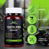 Testopro 90 Capsules, Maca Root, Ginseng, Tribulus terrestris, Muira Puama, L-Arginine, L-Taurine, L-citrulline, Mens Supplements, Nitric Oxide Booster,Supplements for Men