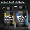 BCAA Tablets | 4000mg BCAAs per Serving | 3Months Supply | Essential Amino Acid Supplement with Vitamin B6 | 365 Vegan Tablets | BCAA Powder and Capsules Alternative Pre Workout | by