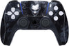 Full Set Skin Decal for ps5 Console Digital Edition, Sticker Vinyl Decal Cover for ps5 Controller & Charging Station & Headset & Media Remote - Dark Clown