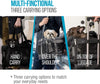 Original Deluxe Travel Pet Carrier, Airline Approved & Guaranteed On Board - Charcoal Gray, Medium