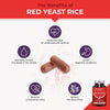 Red Yeast Rice - Cholesterol Lowering Supplement - Highest Concentration of Monacolin K - 3 Month Treatment - No Statin Side Effects - Antioxidant Agent - French Expertise - Nutrimea