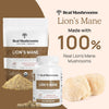 Lion’s Mane Powder - Organic Lions Mane Mushroom Extract for Cognitive Function & Immune Support - Brain Supplements for Memory and Focus - Vegan Mushroom Supplement, 150 Servings