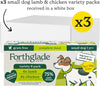 Wet Dog Food For Small Dogs (24 x 150g Trays) - Grain Free Variety Pack with Chicken & Lamb with Veg, Stomach Sensitive Dog Food with Natural Ingredients, Complete Hypoallergenic Dog Food