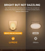 Night Light Plug in Wall, LED Motion Sensor Lights Indoor, Dimmable Warm White Night Light Smart Auto on/Off Lighting, for Nursery Kids Children's Room Bedroom,Stairs,Hallway,Corridor (2Pack)