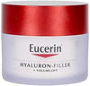 Hyaluron-Filler + Volume-Lift Day Cream for Hydrates Dry Skin, Anti-Aging Formula with SPF 15, 50ml