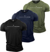 Men's Gym T-Shirt - 3 T-Shirt Bundle - Bodybuilding Training Top