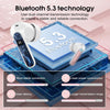 Wireless Earbuds, Wireless Headphones Bluetooth 5.3 Headphones In Ear with 4 ENC Noise Cancelling Mic, New 40H Bluetooth Earphones Mini Deep Bass Stereo Ear Buds, IP7 Waterproof, LED Display