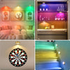 3 Pack Picture Lights for Wall Battery Operated Gold Picture Light Rechargeable Dimmable Timer Painting Frame Light Cordless Art Lights for Wall Led Puck Lights with Remote Control Gold RGB