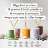 Superblend Protein - Vegan Protein Powder with Superfoods, Vitamins and Minerals - 20g of Plant Based Protein per Serving (Chocolate Salted Caramel)