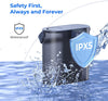 Compact Instant Electric Water Filter Jug for Fridge with 3-Months Filter, Countertop Water Filter System, Reduces Chlorine, Lead, Mercury, Reduce PFAS, PFOA/PFOS, 757 Litres,Blue