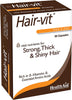 Hair Vitamins for Hair Growth with Essential Vitamins and Minerals, 90 Capsules, Pack of 1