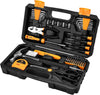 Tool Kit Set Box 62 Piece Home Repair DIY Tools Basic Hand Toolbox Sets for Home