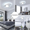 LED Ceiling Light, 39W 3510LM Modern Ceiling Light Dual-Round Small Ceiling Light Fixture, 6500K White Aluminum Close to Ceiling Light Fixture for Bedroom, Kitchen, Living Room