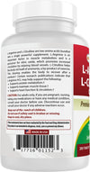 L-Arginine L-Citrulline Complex 1000 mg 250 Tablets (250 Count (Pack of 1))