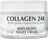 Milano Collagen 24K Anti-Ageing Night Face Cream Anti-Ageing Night Cream Made in Italy 50 ml