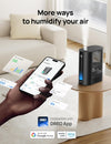 6L Smart Humidifier for Large Room, Warm and Cool Mist for Bedroom Baby, 60H Timer, High Precision Humidity Sensor, Indicator Light, Oil Diffuser for Home, Plants, Works with Alexa, Black