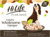 it's only natural Wet Dog Food - The Luxury Wholesome Hamper with Chicken Breast, Tuna, Salmon, Beef, Vegetables, Multipack of 36 Pouches x 100g