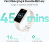 Band 9，Bluetooth, iOS & Android，Up to 14 Days Battery Life, Comfortable Wear, TruSleep 4.0, Scientific Sleep Tracking, 100 Training Modes，Smartband，Dawn White Fluoroelastomer Strap