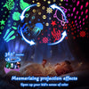 Night Light for Kids, Roating Kids Night Light Projector with 16 Lighting Modes,4 Films Night Light Projector for Bedroom, Baby Sensory Lights Gifts for Baby Girls Boys - Pink